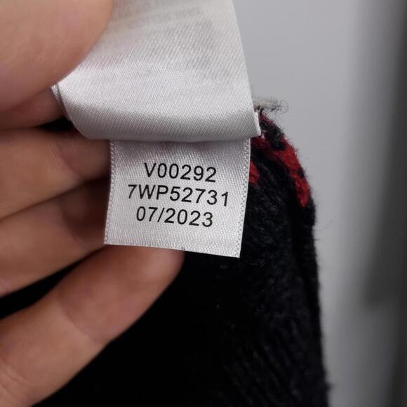 Lucky Brand Sweater Womens Small Cozy Cabin Ski Crew Neck Boxy Cropping - Picture 8 of 10